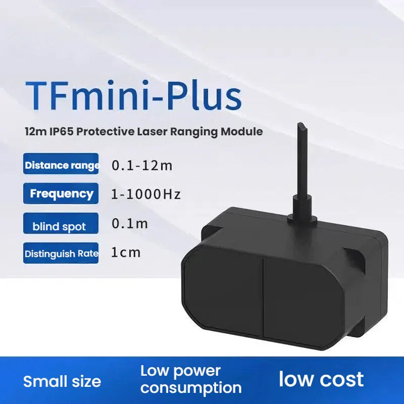 TFmini Plus LiDAR Module 8 - 12m | Low power consumption High measurement accuracy - LidarTechSolutions
